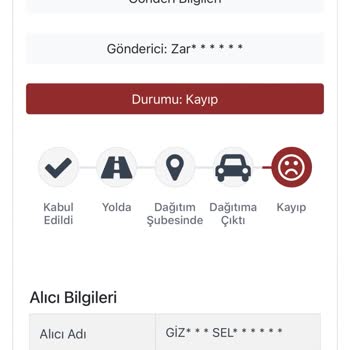 Zara Kayıp Kargo Sorunu