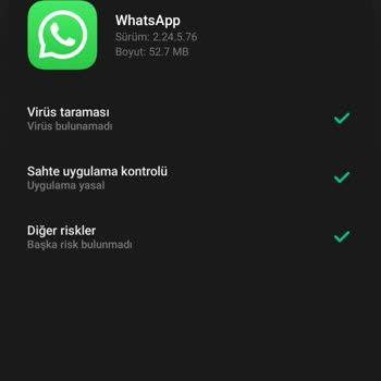 WhatsApp Resmi Olmayan Uygulama Hatası