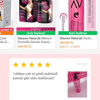 Trendyol Kozmetik Alışveriş Yapılmaz