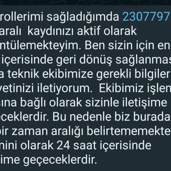 Samsung TV İçin Destek Yok