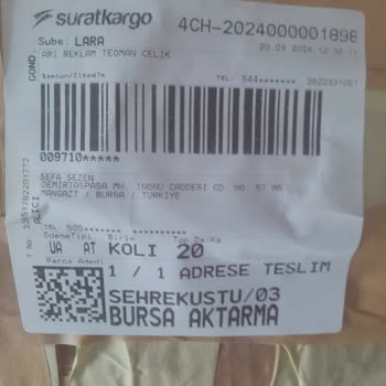 Sürat Kargo'ya Gitme De Nereye Gidersen Git.