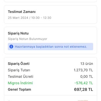 Migros Sanal Market Skandalı