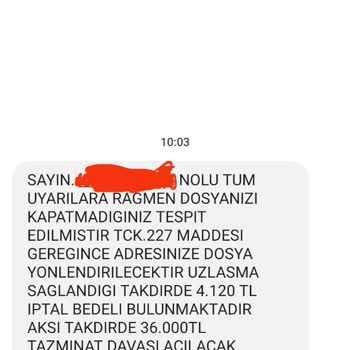 MAVISTIC (SMS) Habersiz Açılan Hesaplar Ve Hukuki Süreç Tehdidi