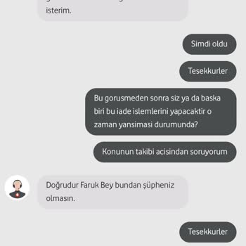 Vodafone İade İşlemini Gerçekleştirmiyor!