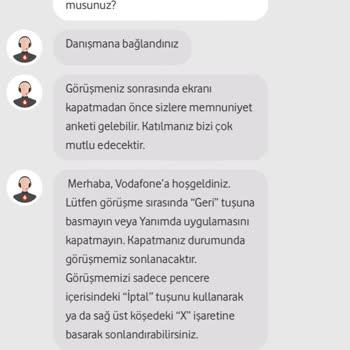 Vodafone İade İşlemini Gerçekleştirmiyor!