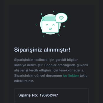 Sembol Sneakers Kargoya Verilmeyen Sipariş Sorunu