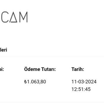 OZSARICAM İademi Kabul Etmiyorlar.
