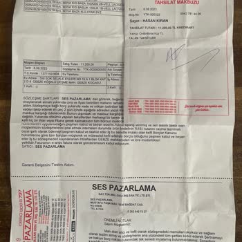İstikbal Yatak Ses Pazarlama Gebze Nakliye Sorumsuzluğu