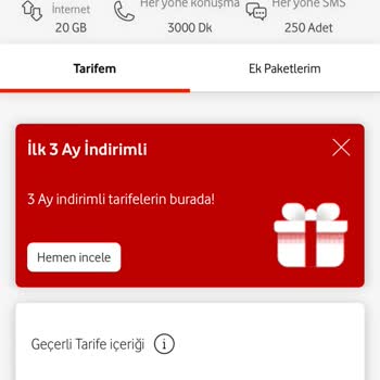 Vodafone Yeni Tarifeye Geçerken Herkese Farklı Fiyatlar Çıkartıyor