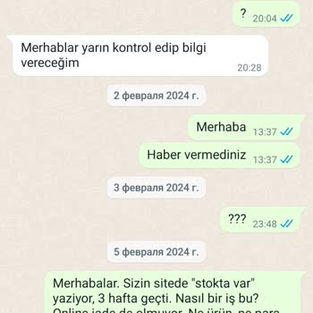 Herşey Nota Ne Ürün Ne Ödeme... 2 Ay Geçti