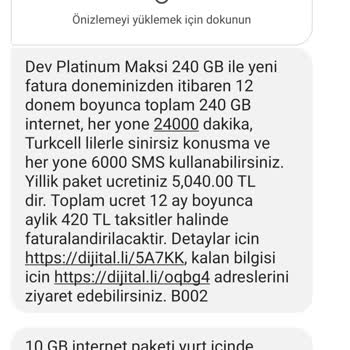 Turkcell Yine Aynı, Tarifeyi Değiştirmedi Faturaya 840 TL Yansıdı