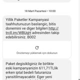 Turkcell Yine Aynı, Tarifeyi Değiştirmedi Faturaya 840 TL Yansıdı