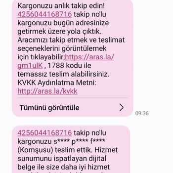 Aras Kargo Acil Çözün Bunu!