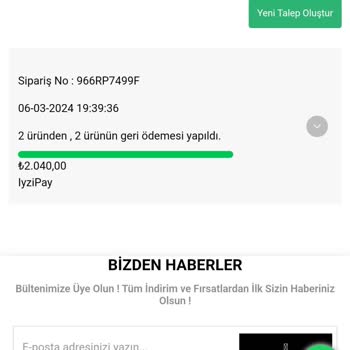 Mocatrend İade Yapmıyor Sadece Oyalıyor!