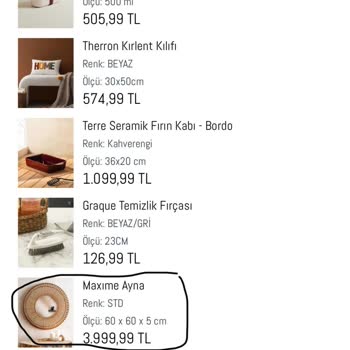 Madame Coco Eksik Ürün Gönderimi