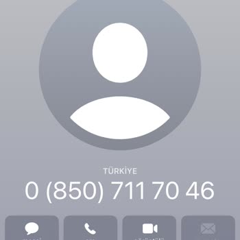 0850 711 70 46 Yapılan Yardım Araması