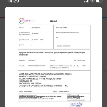 CV Marker Üyelik İptali Ve Kullanıcı Bilgileri Öğrenme