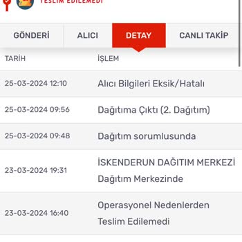KARGOMsende Alıcıya Teslim Yok!