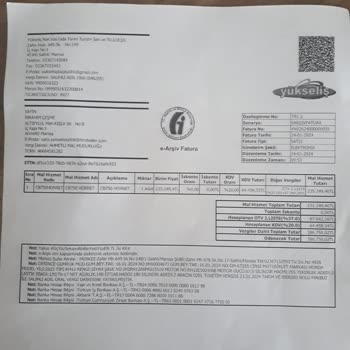 Honda Motosiklet Honda Salihli Yükseliş Bayiden Şikayetçiyim