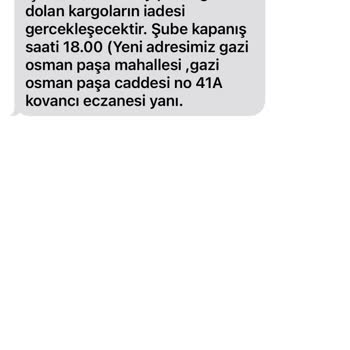 Aras Kargo Yalova Çiçekler Şubesi Şikayet