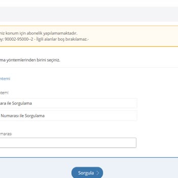 Ck Boğaziçi Yeni Abonelik İçin Hata Veriyor Sistem