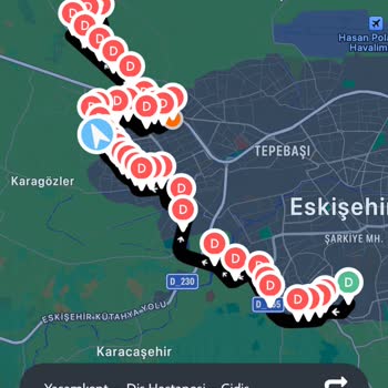 Estram Mavi 16 Konum