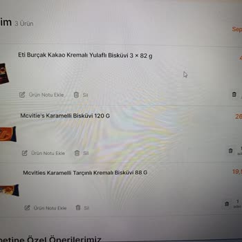 Migros Sanal Market Şikayet