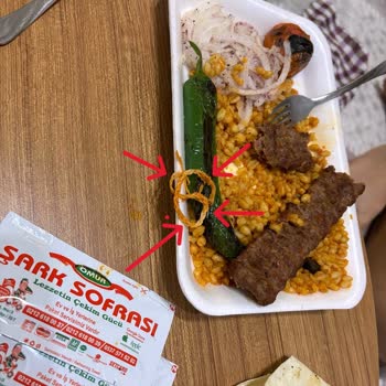 Yeşilpınar Ömür Şark Sofrası'ndan Sipariş Ettiğim Kebaptan İplik Çıktı!