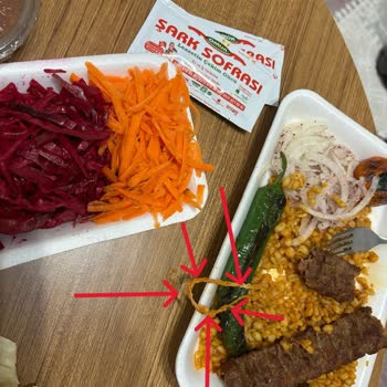 Yeşilpınar Ömür Şark Sofrası'ndan Sipariş Ettiğim Kebaptan İplik Çıktı!