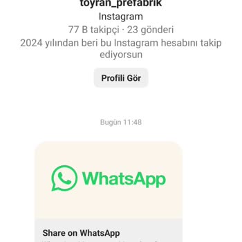 Toyran Prefabrik (toyran_prefabrik) Toyran_prefabrik Çekiliş Dolandı. Cı