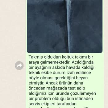 Bellona Hasarlı Ve Montaj İle İlgili Kusurların Giderilmemesi