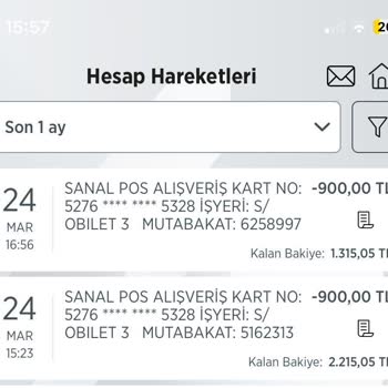 Obilet Bilet İptal Para İademi Yatırmadı