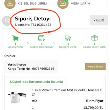 Fissler Vitavit Premium Düdüklü 6 Litre