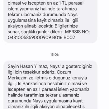 Direkten Dönmüşüz. Very Nays
