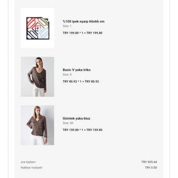 İpekyol Elime Ulaşmayan Siparişimle İlgili