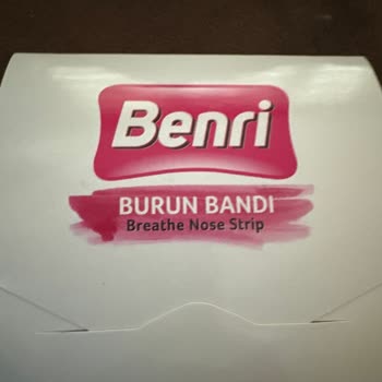 Benri Kalitesiz Burun Bandı Deneyimi