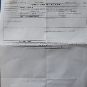 Onvo 3200v6000h Balıkesir Edremit Teknik Servis Ve Onvo Genel Merkez