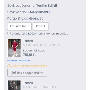 LCW İnternet Alışverişi İade Sorunu