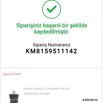 Kumtel Eksik Ürün Gönderdi.