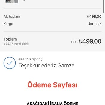Strawberybutik.com Sipariş Ödememi Yaptım Ama Mesajlara Dönülmüyor