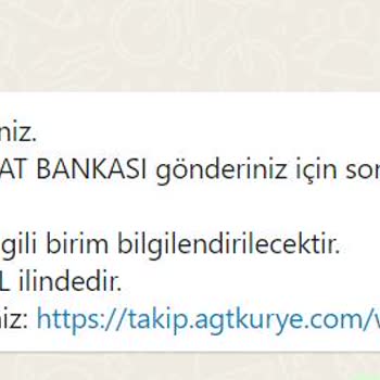 AGT Kargo Kartımı Teslim Etmedi