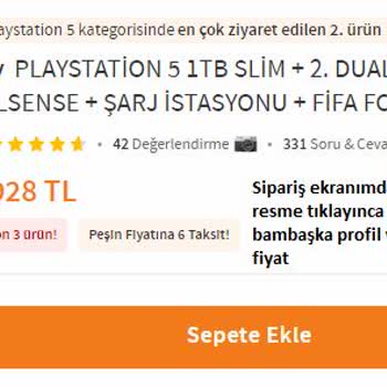 Trendyol Sahte Satıcı Hesap Üzerinden Satış Yapıyor