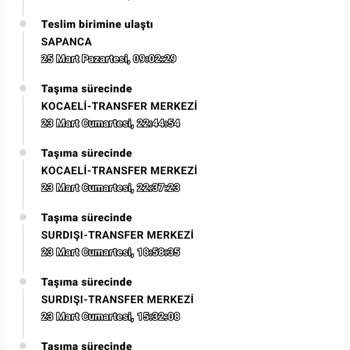 Sapanca Yurtiçi Kargo Şube Ulaşılamama Problemi