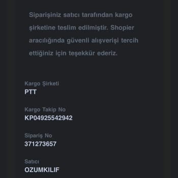 Özüm Kılıf Dünyası Ücret İadesi Yapmalarını İstiyorum