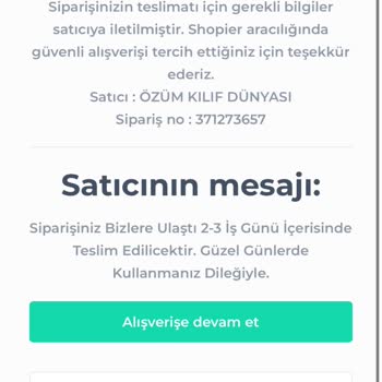 Özüm Kılıf Dünyası Ücret İadesi Yapmalarını İstiyorum
