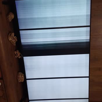 Sunny Televizyon Ekran Beyaz Oldu