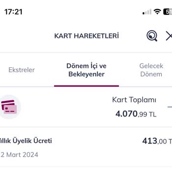 QNB Finansbank Yıllık Aidat Ücreti