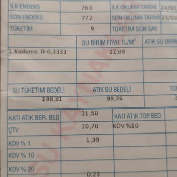 İzsu Yüksek Faturalar