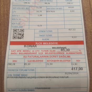 İzsu Yüksek Faturalar