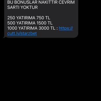 Vodafone Sürekli Bahis Mesajları Geliyor
